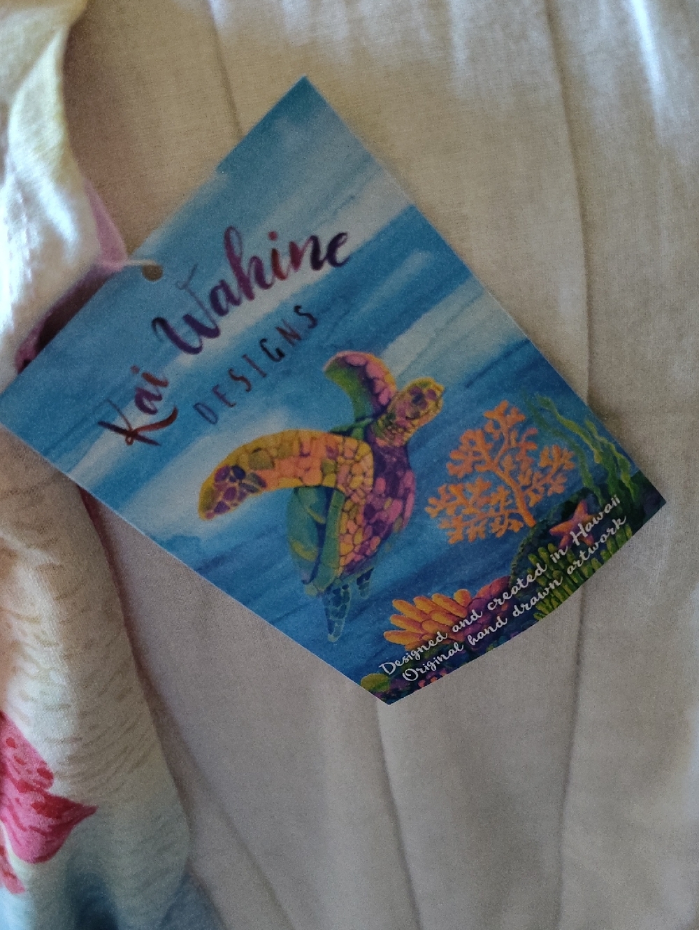Aloha Hawaii Pink Tie-Dye Short Sleeve Tee - Picture 2 of 6